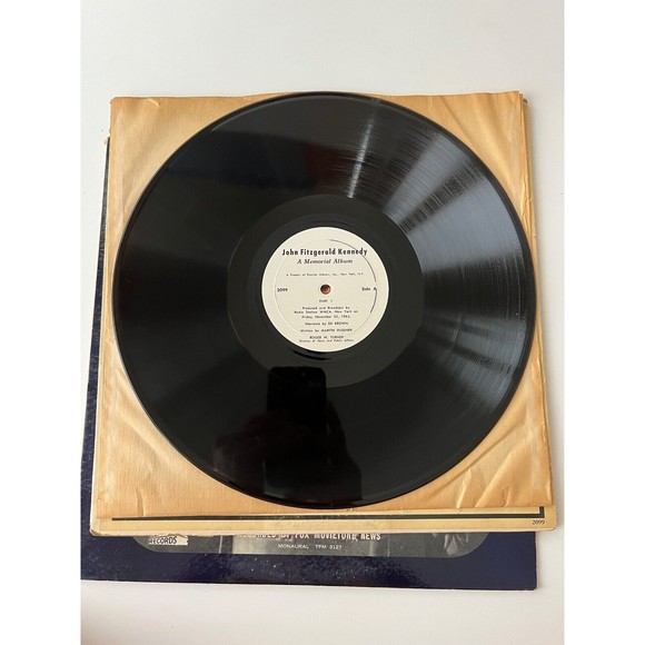 John F Kennedy JFK Memorial Album / The Presidential Years 1960-1963 LP Lot VG+ - Picture 4 of 7